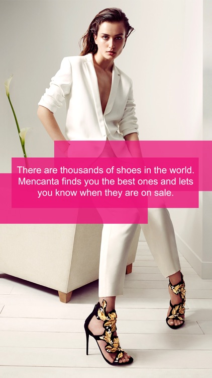Mencanta Shoes – Offers in sandals, boots, heels and sneakers. Exclusive discounts on shoes from Manolo Blahnik, Christian Louboutin, Jimmy Choo, Fred Perry, New Balance, Justfab, Jeffrey Campbell, Clarks, Converse, Sam Edelman and more.
