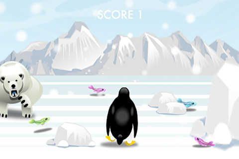 Penguin 3D Arctic Runner - Feed and Save Him - náhled