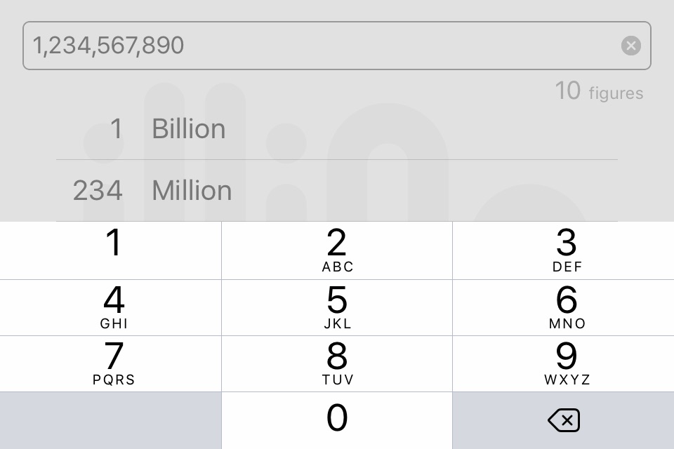 illion: Pronounce Large Numbers screenshot 2