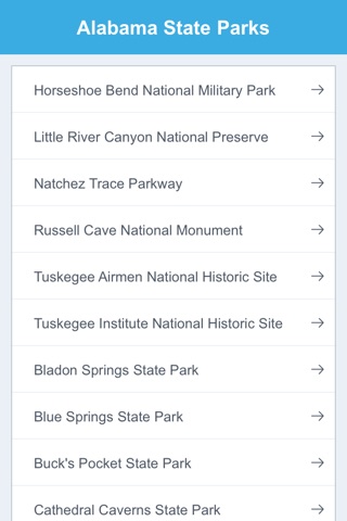 Alabama State Parks & National Parks screenshot 2