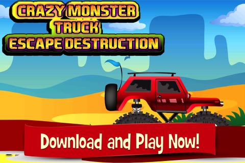 "'!Trucks VS Bombs: Off-road Monster Truck Escape - Stunt Car Rider screenshot 4