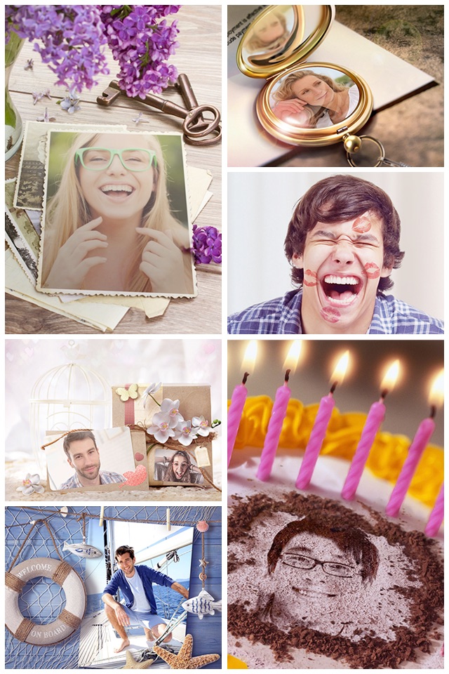 Birthday Cards Free: happy birthday photo frame, gift cards & invitation maker screenshot 2