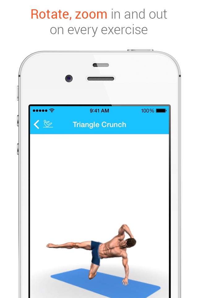 Appdominals Train Your Abs in 3D screenshot 3