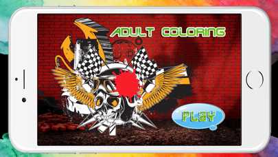 How to cancel & delete Adult Coloring Pages with Skull Patterns Free from iphone & ipad 1