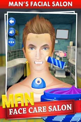 Man Face Care Salon - Makeup, Dressup And Makeover Games screenshot 3