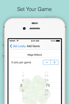 Game screenshot Get Lucky Free, Lottery Number Generator apk