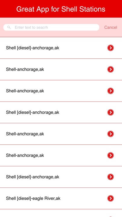 Great App for Shell Stations