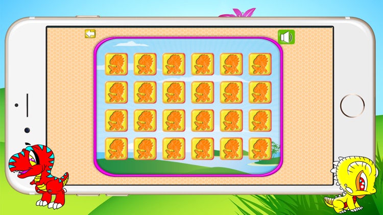 Dinosaur and Dragon Preschool Educational Matching Games for Kids screenshot-3