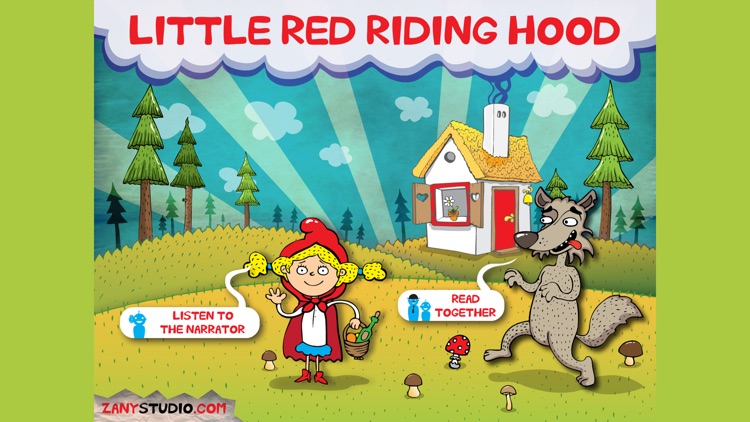 Fairytale - Animated Little Red Riding Hood screenshot-0
