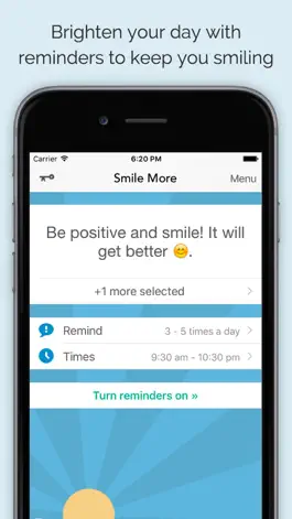 Game screenshot Smile More - Cheer up & be happy - Positive thinking with a joyful attitude mod apk