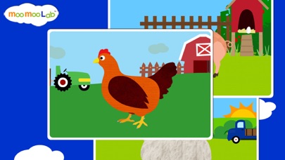 How to cancel & delete Farm Animals - Barnyard Animal Puzzles, Animal Sounds, and Activities for Toddler and Preschool Kids by Moo Moo Lab from iphone & ipad 2