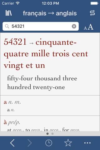 Ultralingua French-English screenshot 3