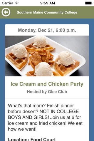 Southern Maine Community College Events screenshot 3