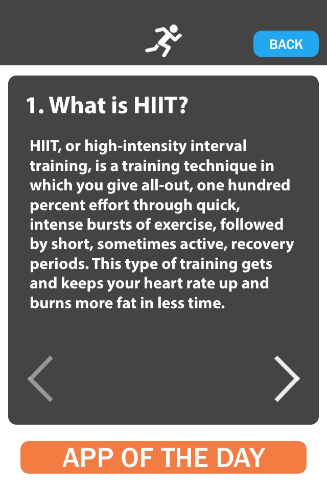 Walk, Jog, Sprint! - High Intensity Interval Training (HIIT) screenshot 4