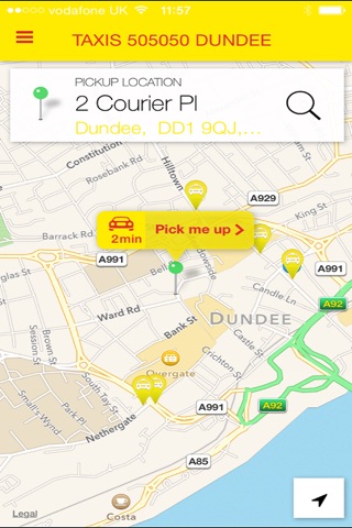 TAXIS 505050 DUNDEE screenshot 2