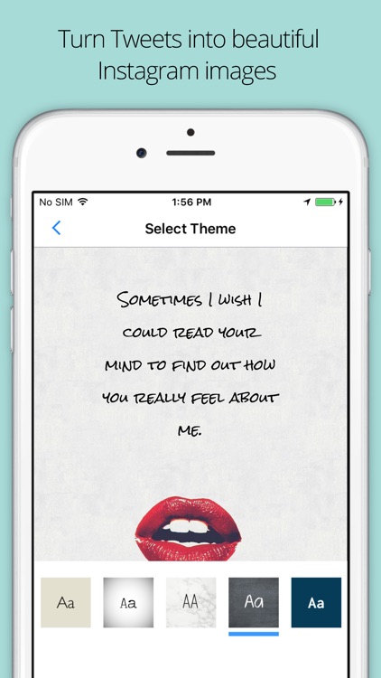 Text Canvas - Turn Tweets into Instagram