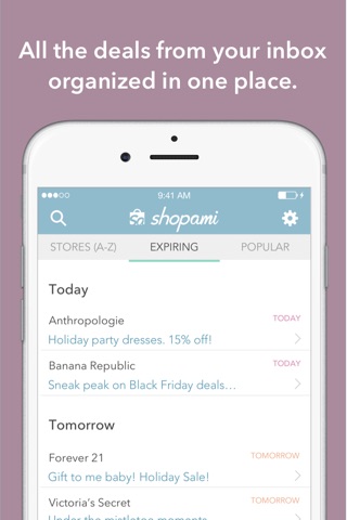 Shopami: Shopping app for coupons & discounts. screenshot 2