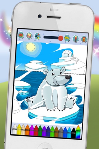 Paint animal coloring book for kids - Premium screenshot 4