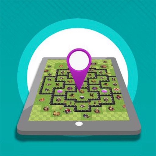 Maps of Clash of Clans iOS App