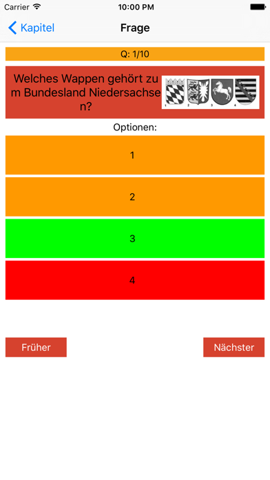 How to cancel & delete Einbürgerungstest - Deutsch - Voraussetzung für die Staatsbürgerschaft Deutsch from iphone & ipad 3