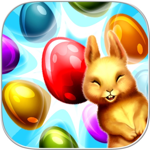 Easter Eggs: Fluffy Bunny Swap Puzzle Game icon