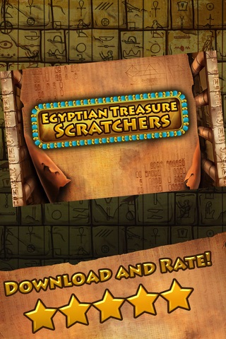Egyptian Treasure Scratchers - Lottery Card Tickets screenshot 4