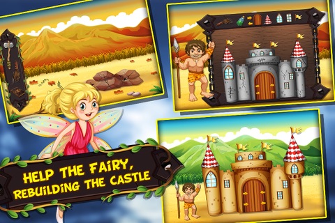 Rescue The Fairy Land Castle - Rebuild the castle with magical tools save the park & polar bear cub screenshot 3