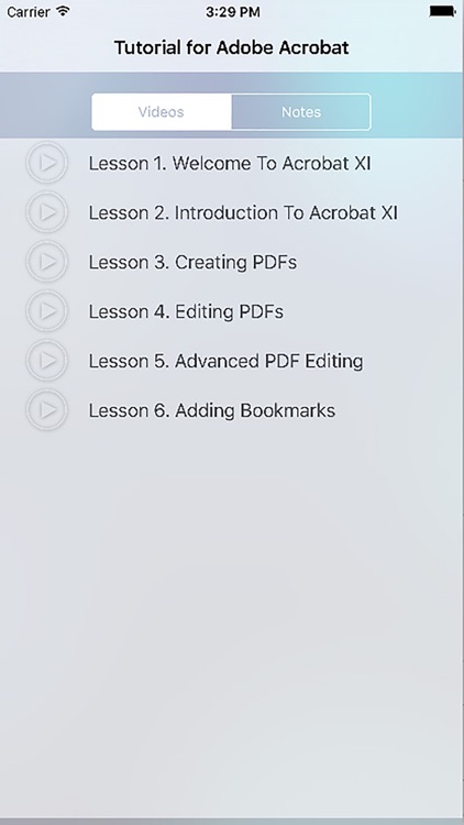 Tutorial for Adobe Acrobat