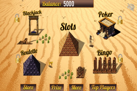 Cleopatra's Treasure Slots Casino screenshot 2