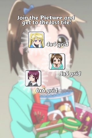2048 PUZZLE " Mangirl! " Edition Anime Logic Game Character.s screenshot 3