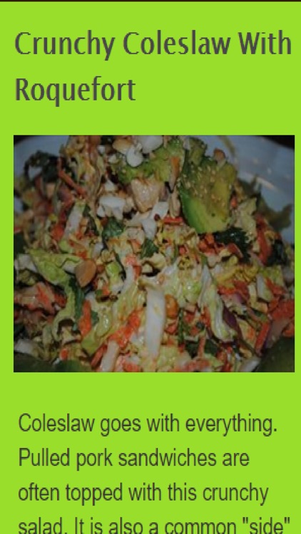 Coleslaw Recipes