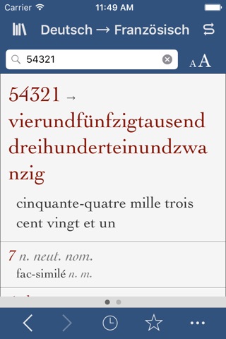 Ultralingua French-German screenshot 3