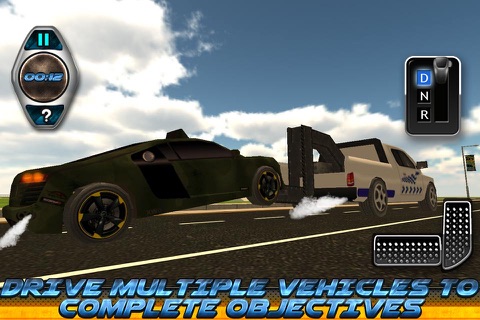 Transport Truck Driver 3D: City Cargo Services screenshot 3