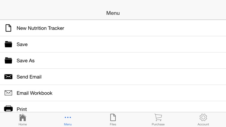 Nutrition Tracker