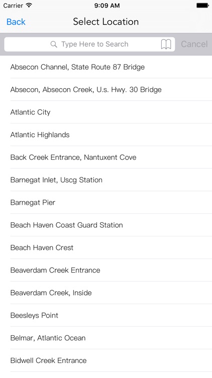 New Jersey Tide Times
