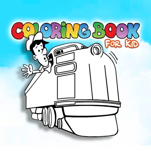 Coloring Book Kids Game For Chuggington Version icon
