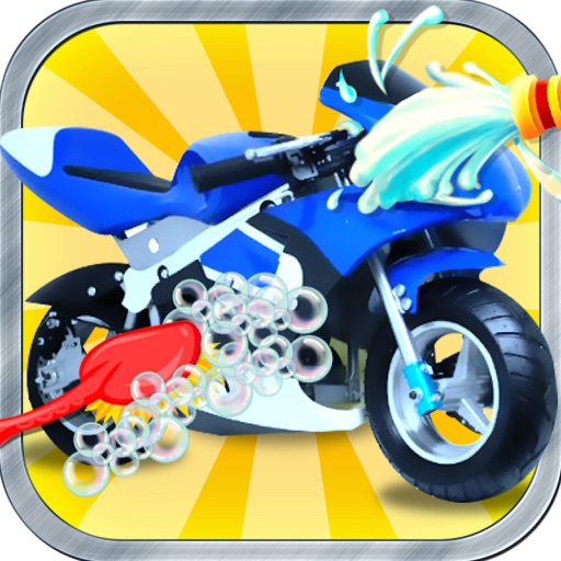 Dirt Sports Bike Wash – Repair & Decorate Motorcycle in This Spa & Salon Bike Game for Kids icon