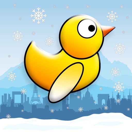 Duck Run - Adventure of a Flappy Tiny Snow Bird