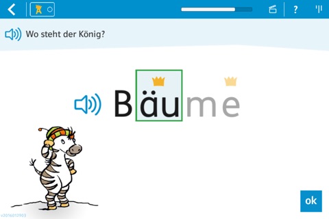 Lesen lernen 1 mit Zebra screenshot 2