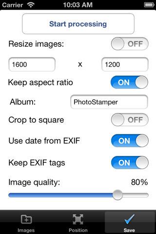 Photo Stamper Pro screenshot 2