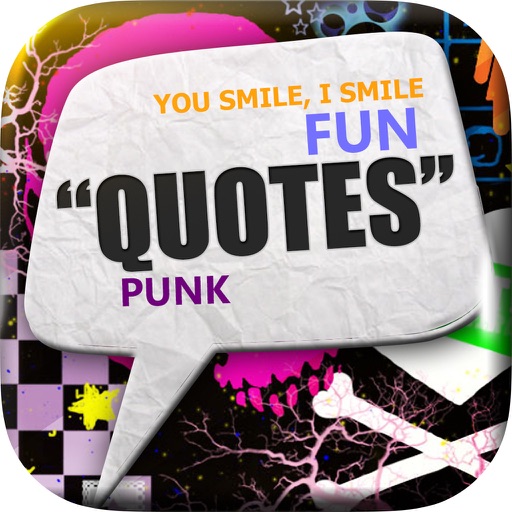 Daily Quotes Inspirational Maker “ Punk Rock ” Fashion Wallpaper Themes Pro icon
