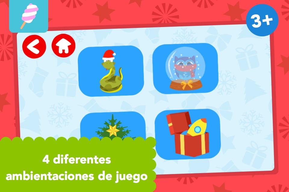 Math Tales - Christmas Time: Christmas Math in the Snowy Jungle screenshot 2