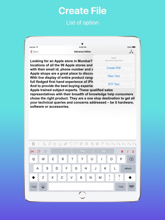 Screenshot #5 pour iText and PDF Editor Pro
