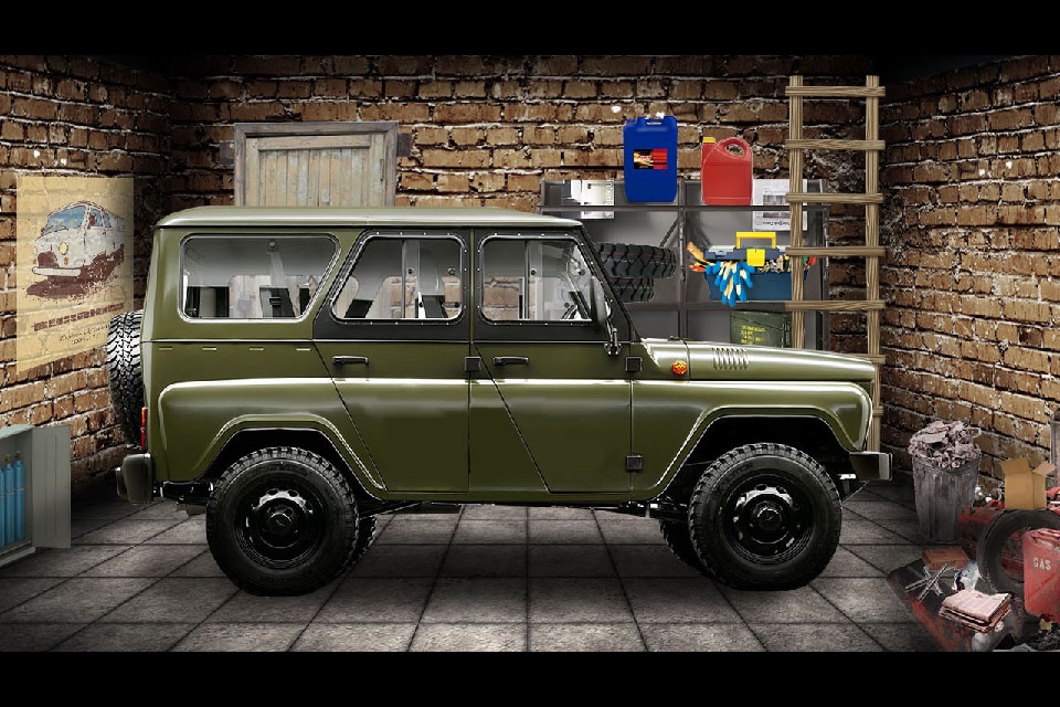 Simulator Driver UAZ Car 3D screenshot 2
