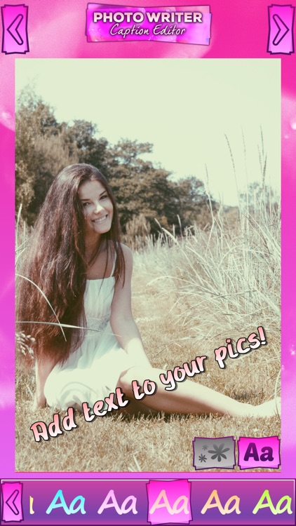 Photo Writer Caption Editor