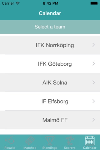 InfoLeague Swedish Division screenshot 3