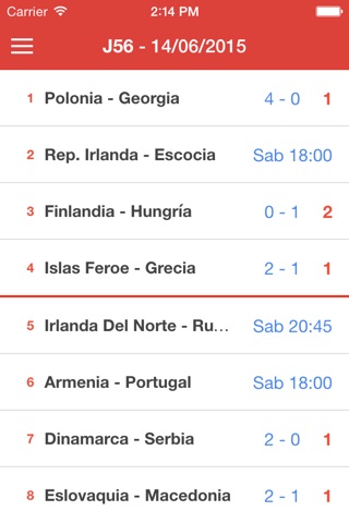 Appuesta - ¡Goles, resúmenes, resultados, escrutinio de la quiniela y peñas! screenshot 2