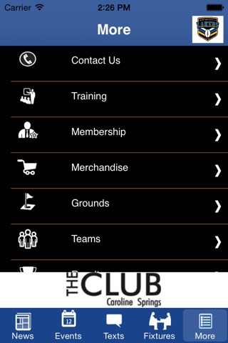 Caroline Springs Football Club screenshot 4