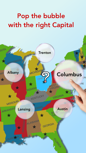 U.S. bubbles lite: US map quiz(圖3)-速報App