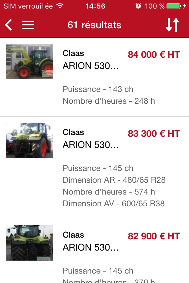 Terre-net Occasions - Les annonces de matériel agricole screenshot 3